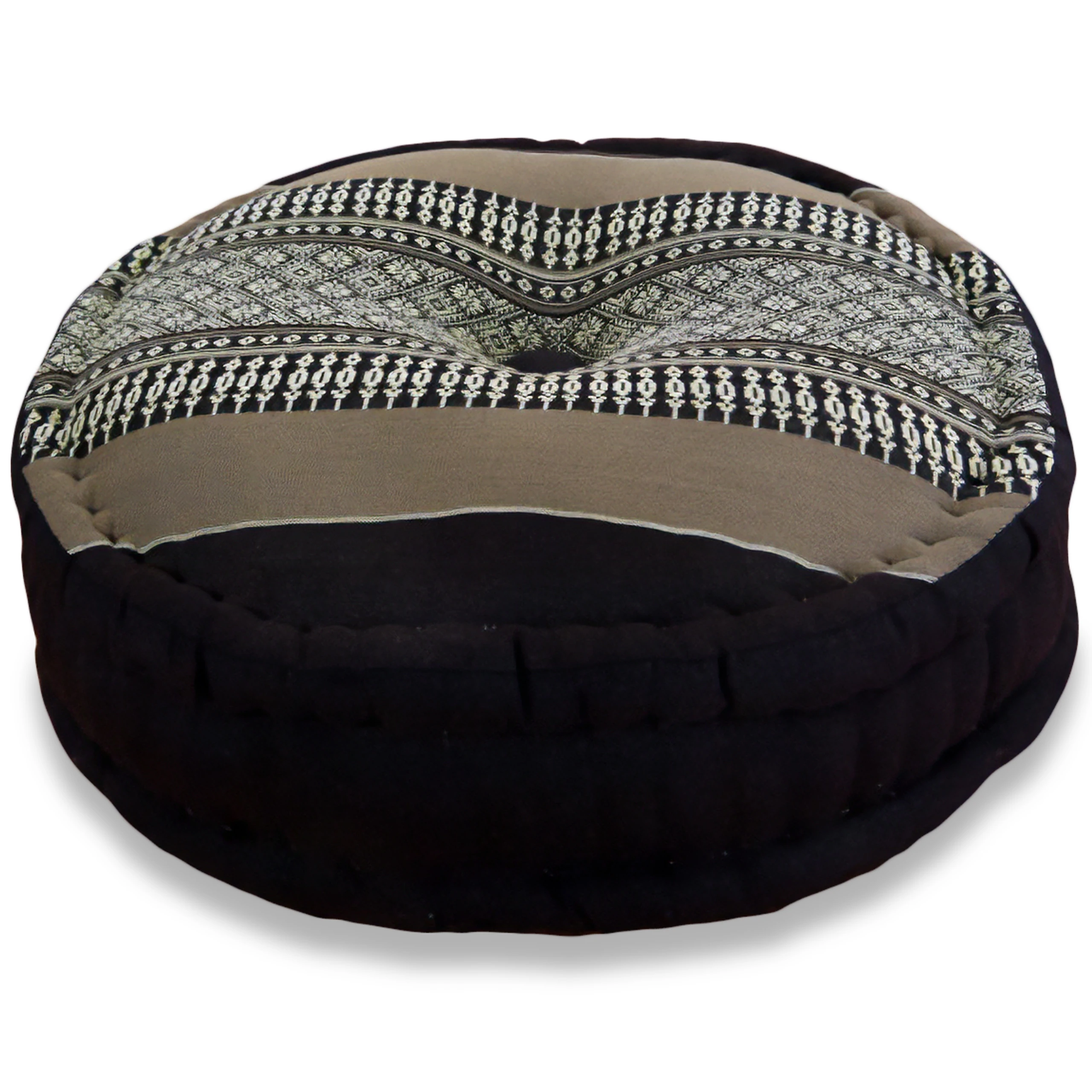 Zafu-2016-braun_frei Kapok Zafukissen groß, Classic