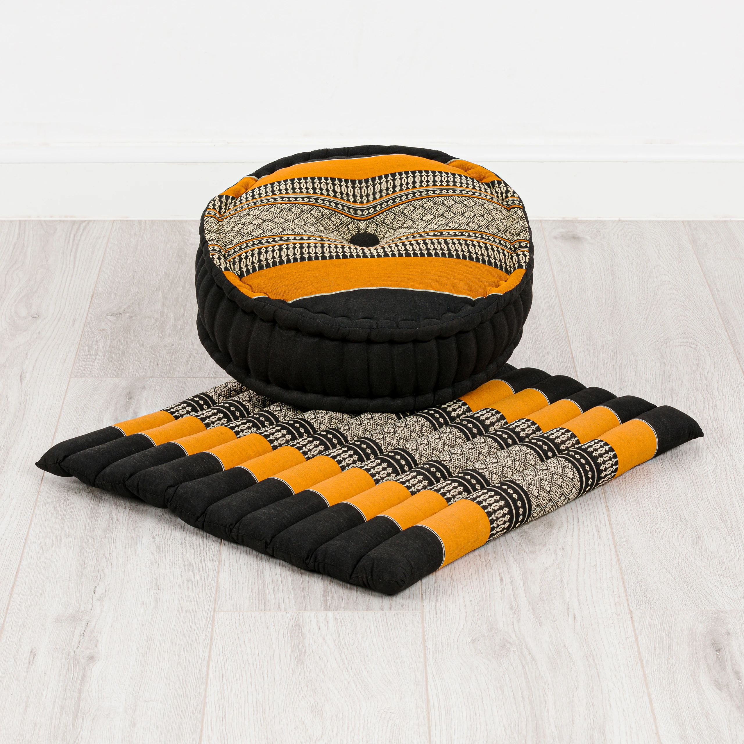 Kapok Meditationskissen Set L