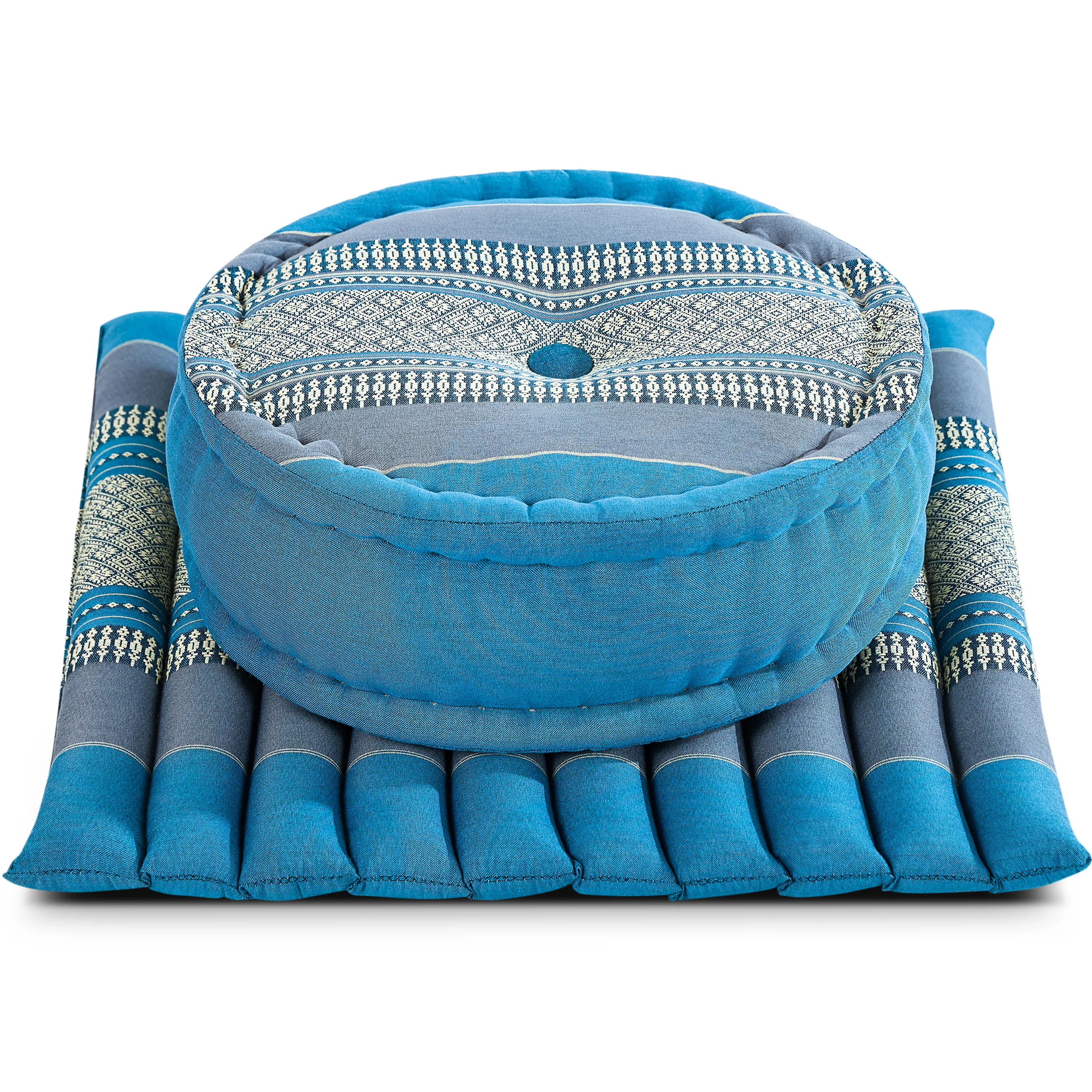 Kapok Meditationskissen Set L
