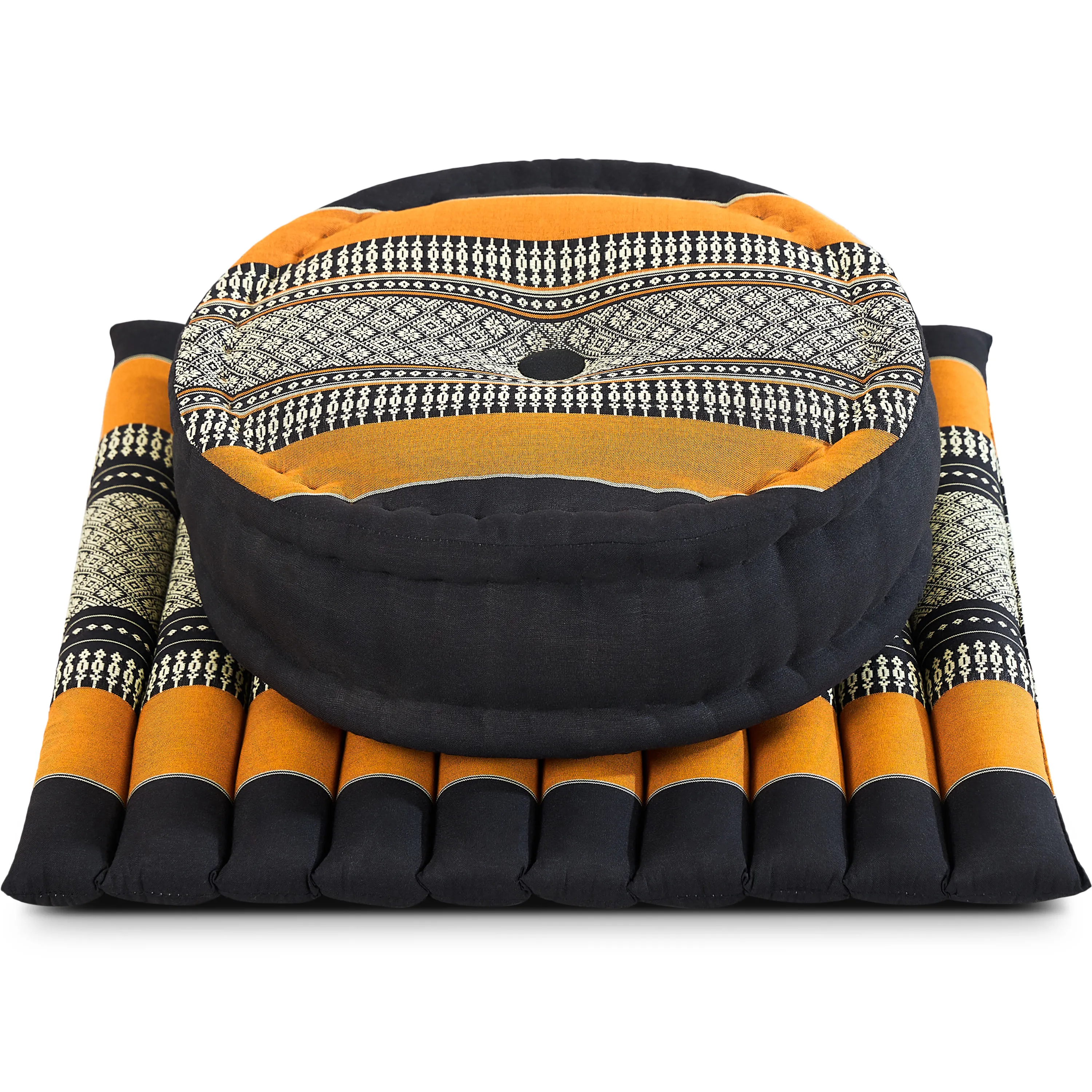 Kapok Meditationskissen Set L