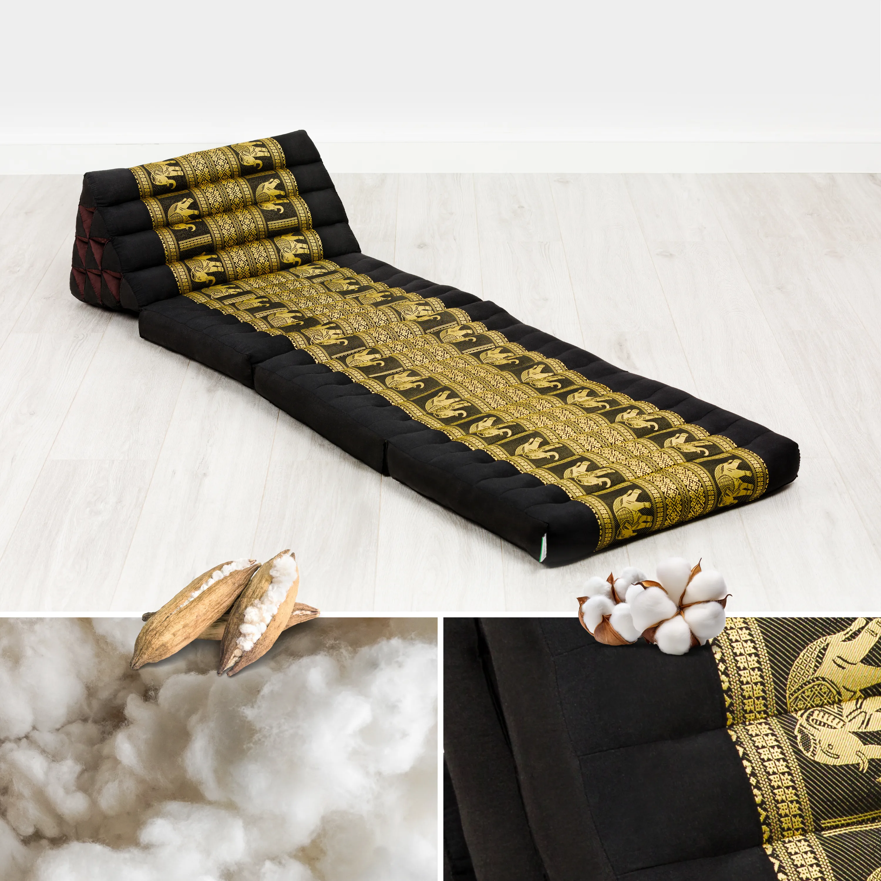 Kapok Thaikissen 3 Auflagen, Deluxe