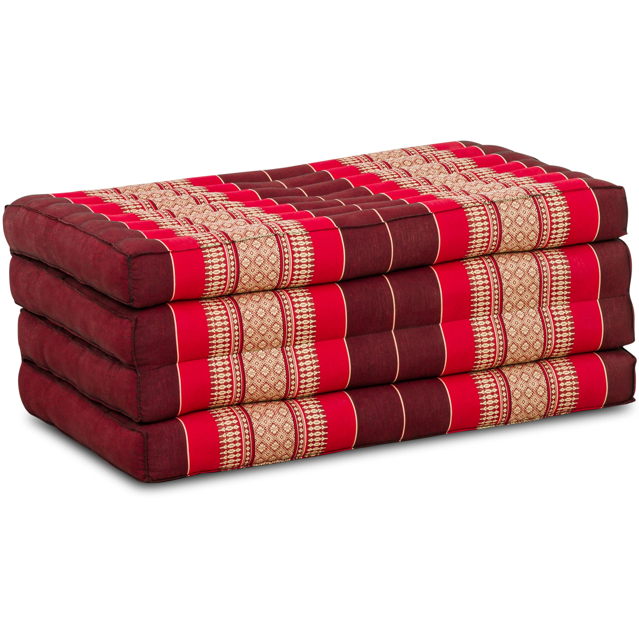 Klappmatratze-80_17-rubinrot_1016586689_1_frei Kapok Klappmatratze, 80 cm breit, Classic