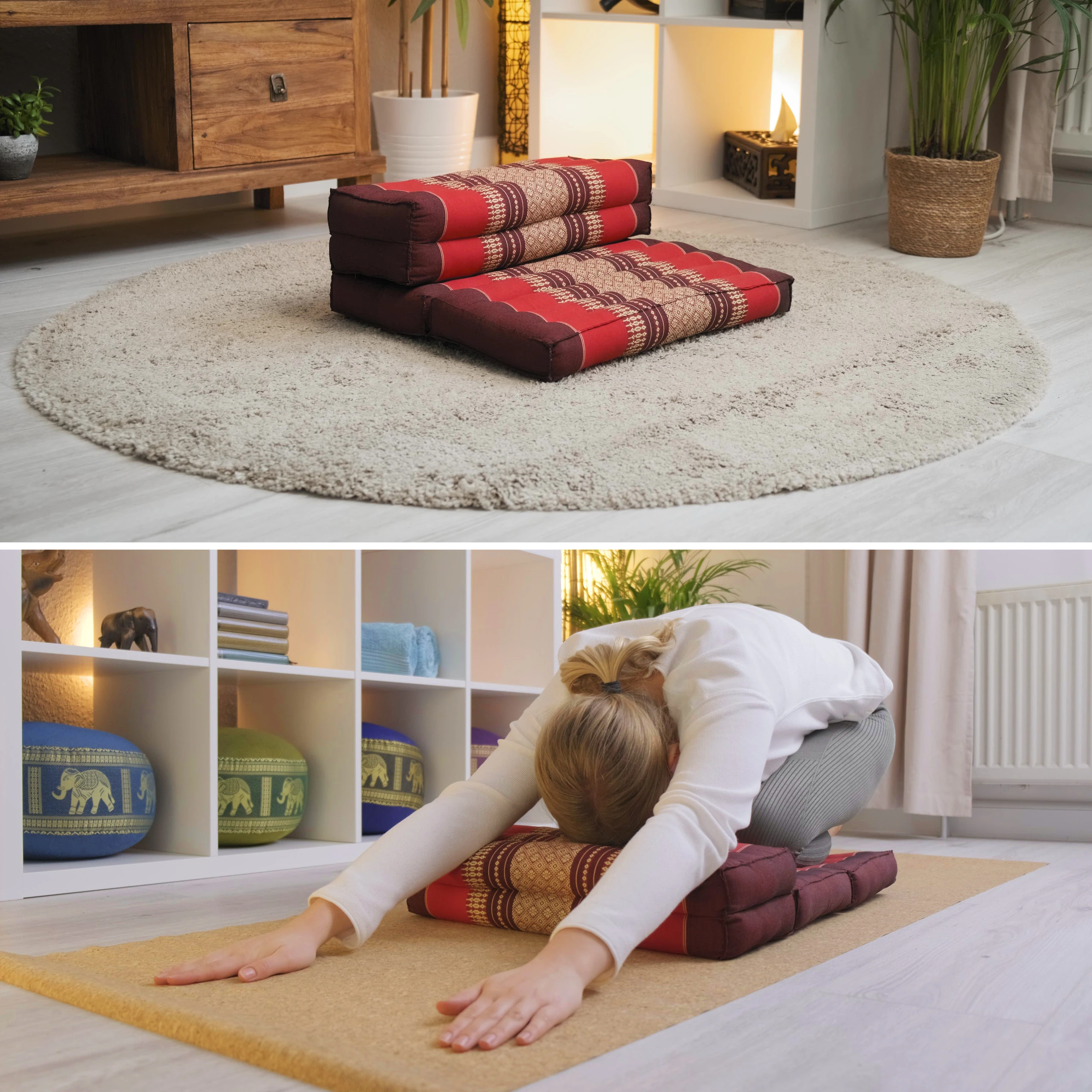Kapok Stützkissen faltbar