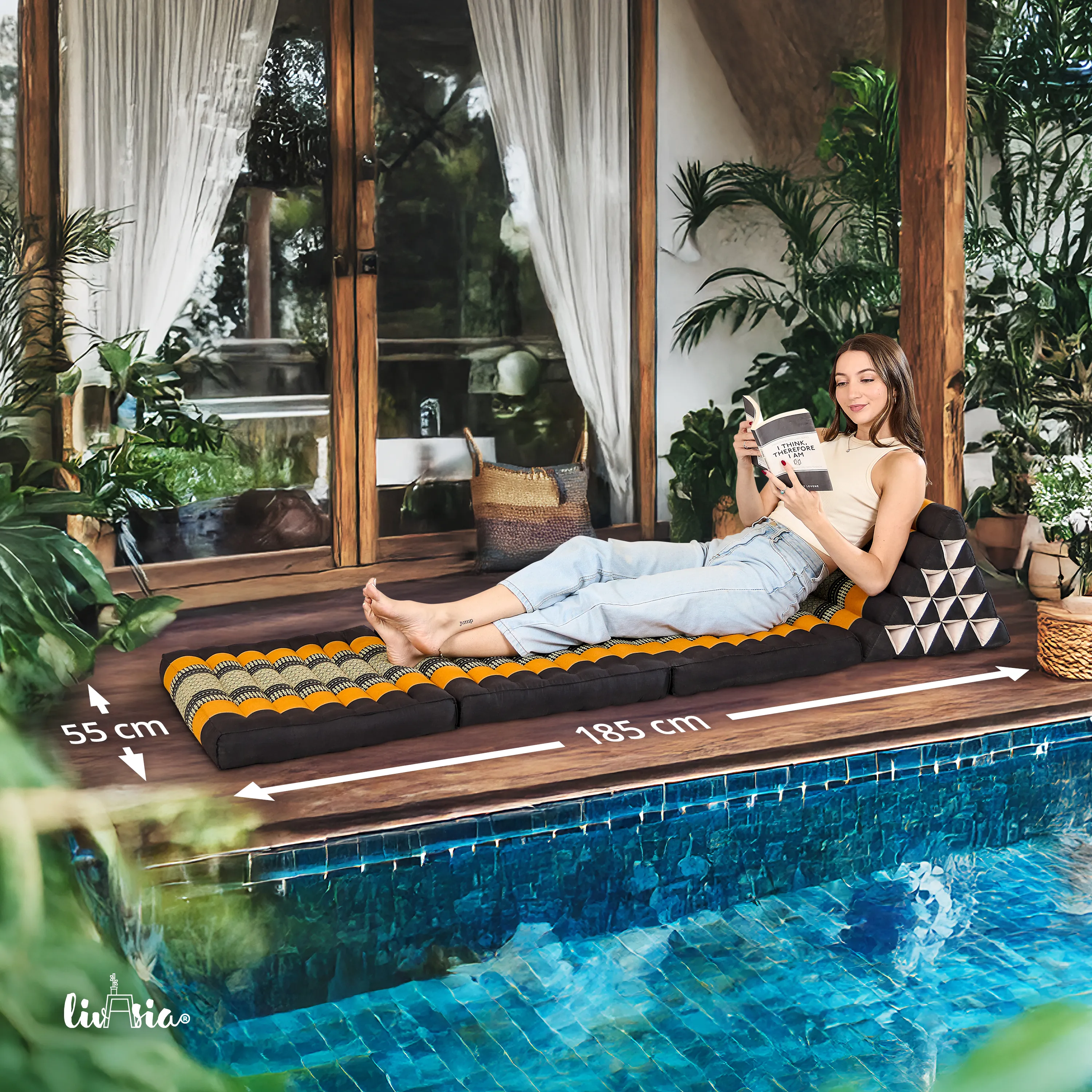 Kapok Thaikissen XXL hoch