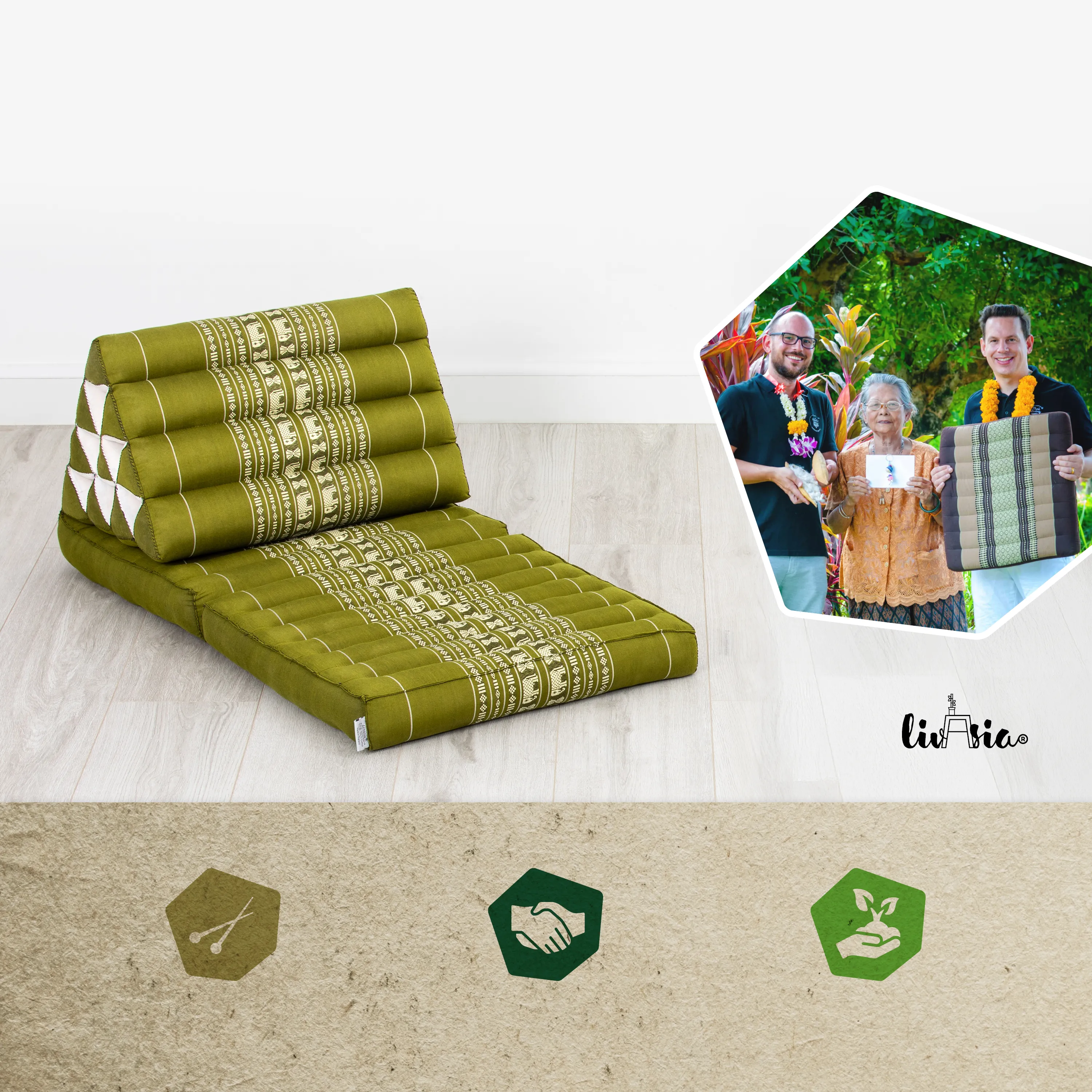 Kapok Thaikissen 2 Auflagen