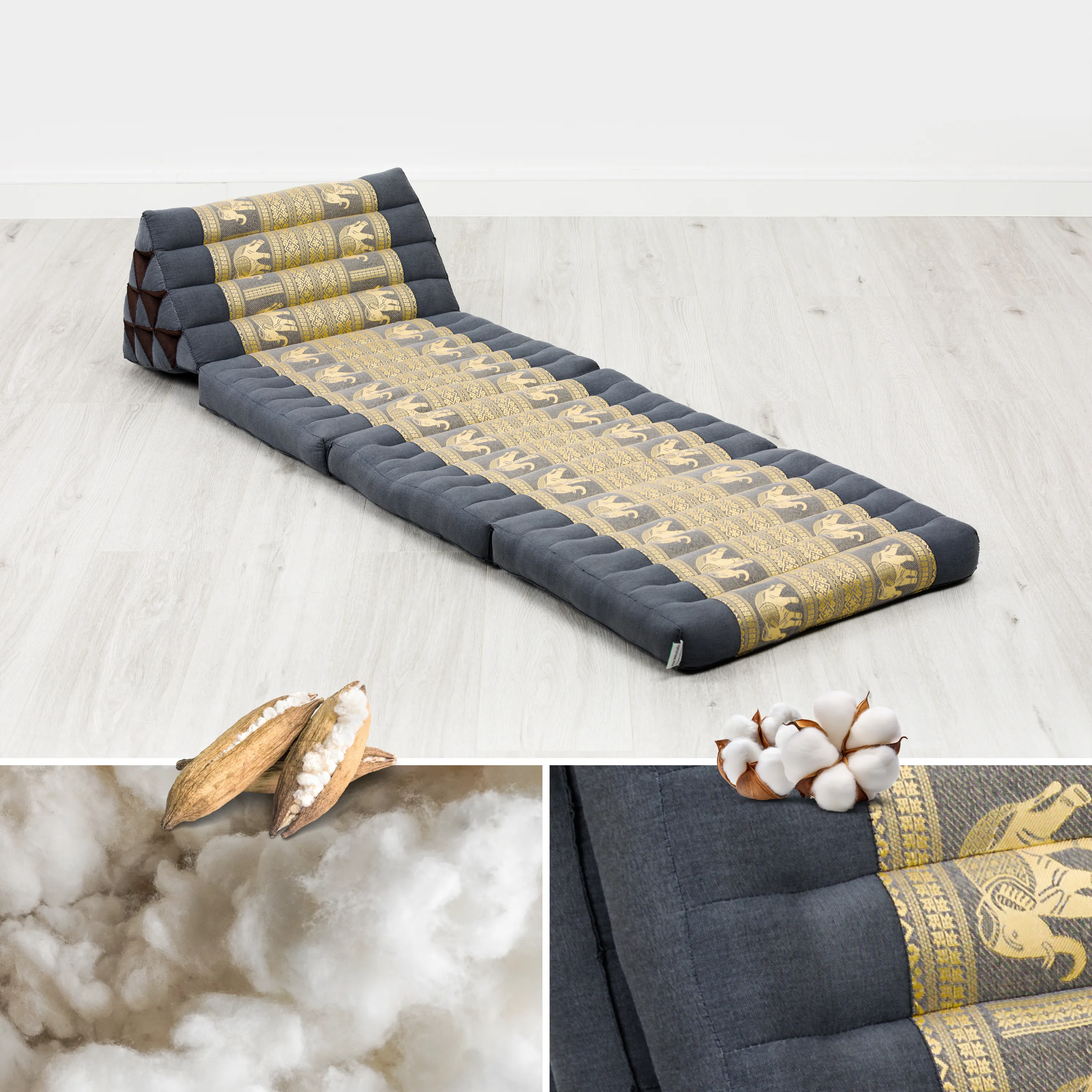 Kapok Thaikissen 3 Auflagen, Deluxe